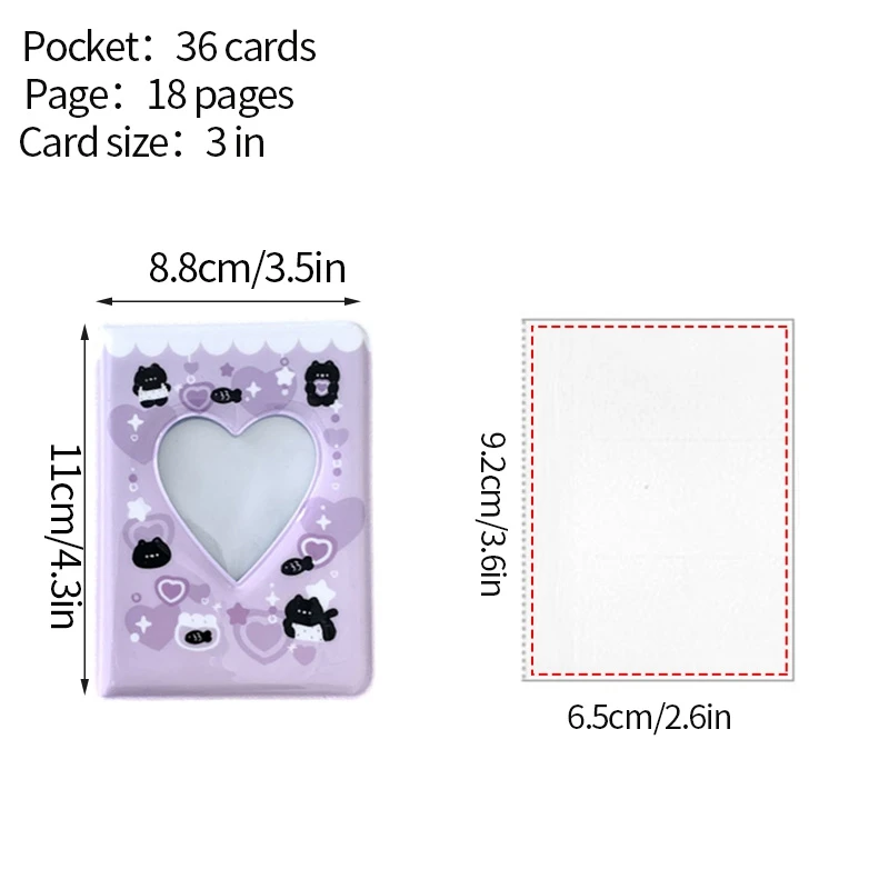 Album Photocards Kpop Mini – Classeur Collection Idoles