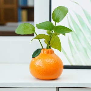 Vase Céramique Décoratif Original – Forme Fruit Table Centerpiece