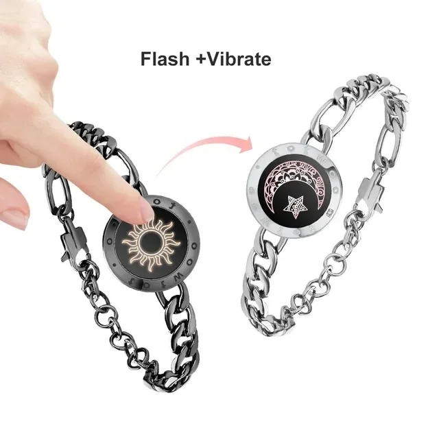 Bracelet Totwoo Longue Distance – Duo Tactile Lumineux Couple