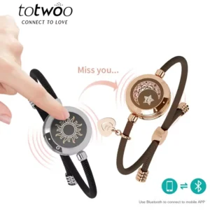 Bracelet Totwoo Longue Distance – Duo Tactile Lumineux Couple